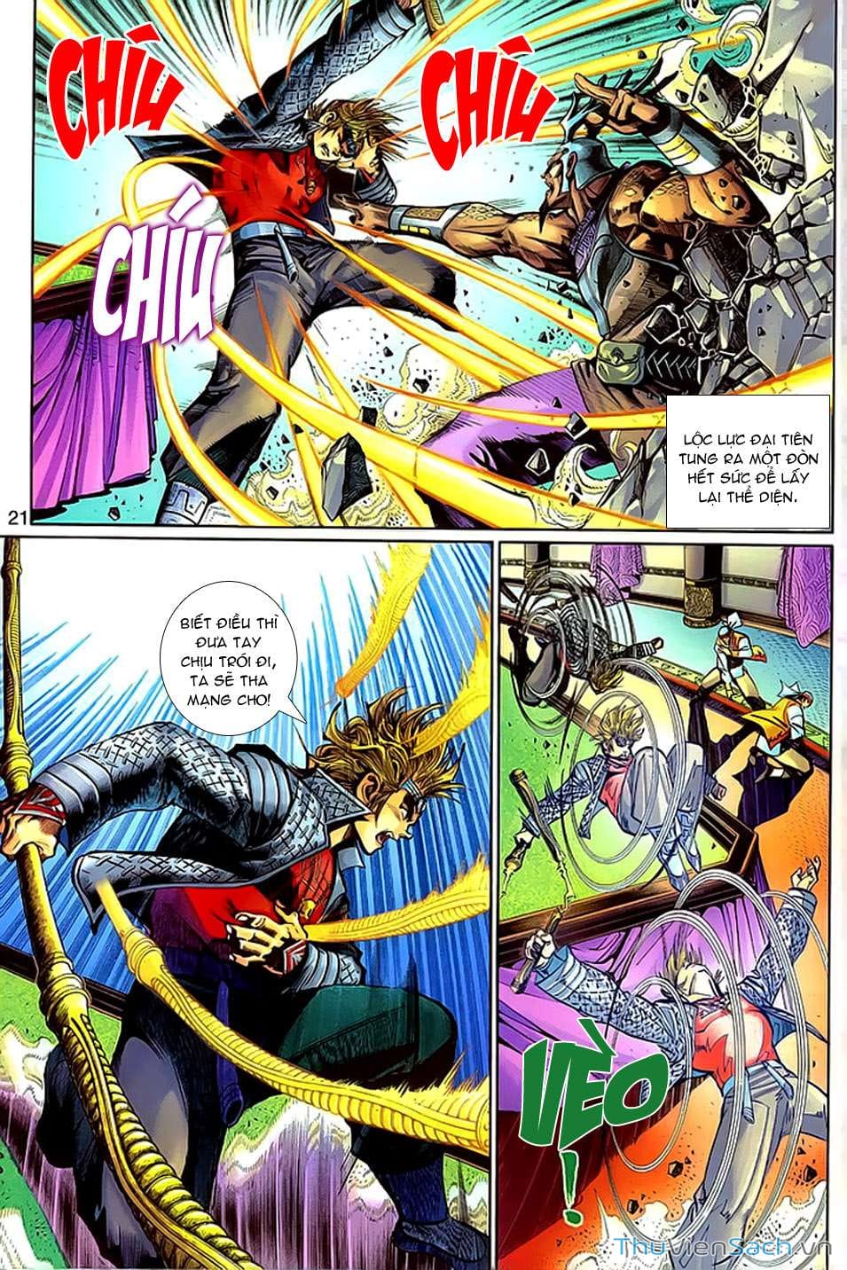 Truyện Tranh Đại Thánh Vương trang 4