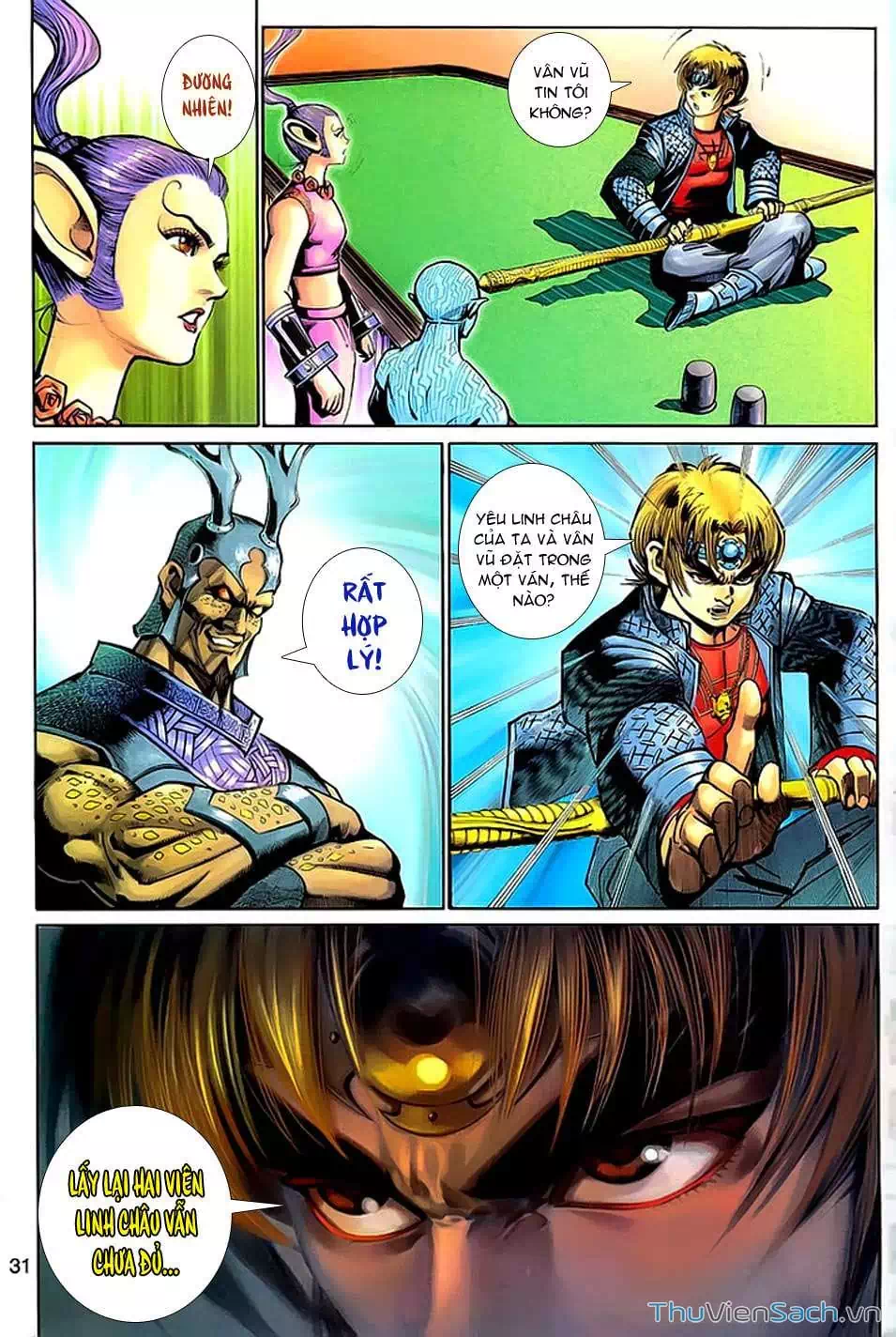 Truyện Tranh Đại Thánh Vương trang 4