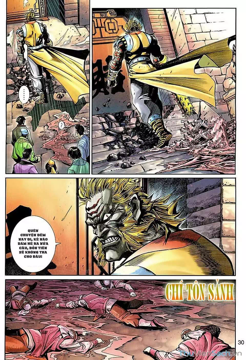 Truyện Tranh Đại Thánh Vương trang 4