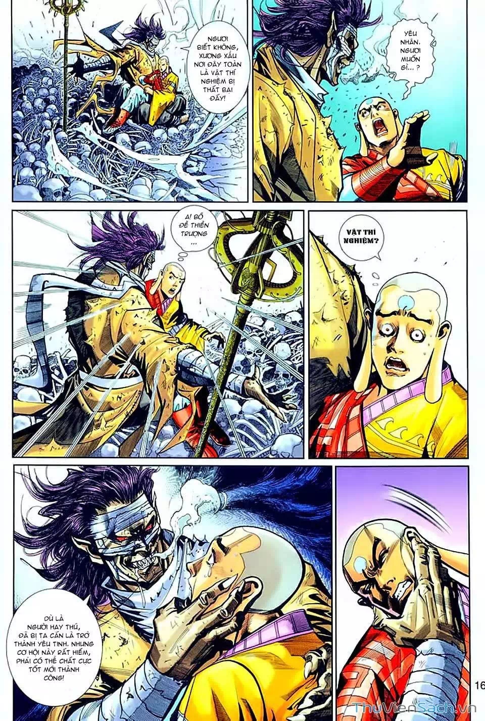 Truyện Tranh Đại Thánh Vương trang 4