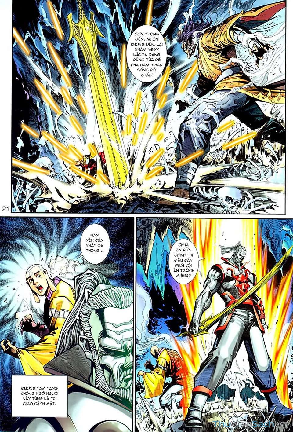 Truyện Tranh Đại Thánh Vương trang 4