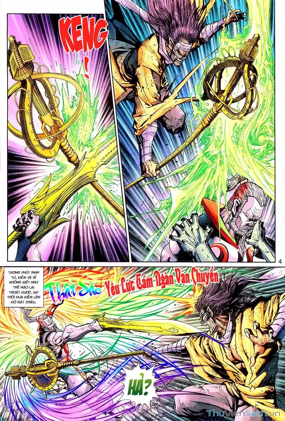 Truyện Tranh Đại Thánh Vương trang 4