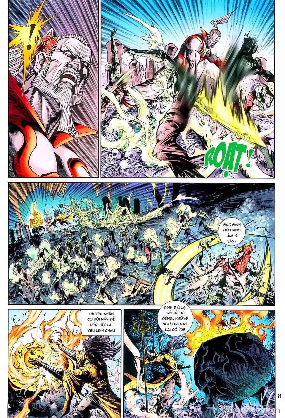 Truyện Tranh Đại Thánh Vương trang 4