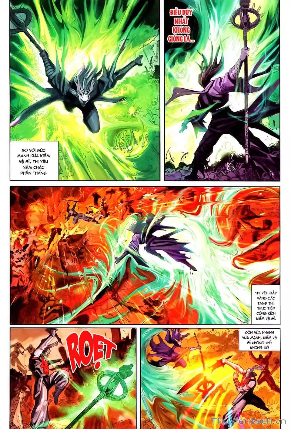 Truyện Tranh Đại Thánh Vương trang 4