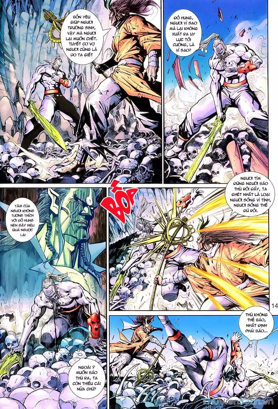 Truyện Tranh Đại Thánh Vương trang 4