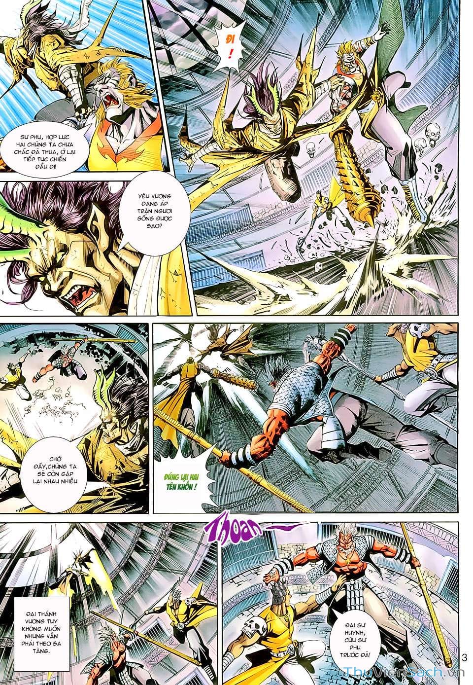 Truyện Tranh Đại Thánh Vương trang 4