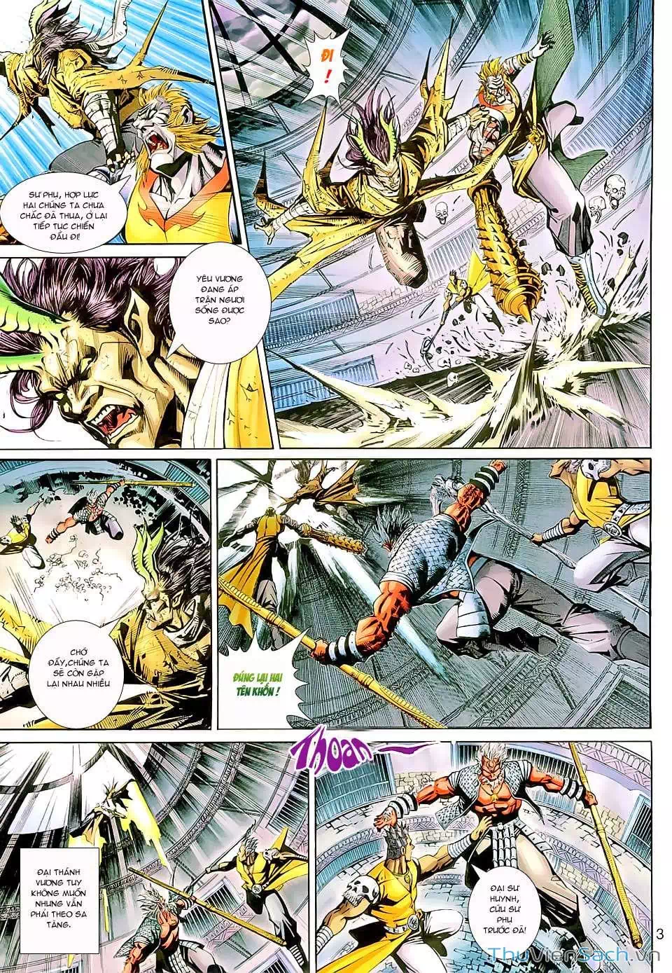 Truyện Tranh Đại Thánh Vương trang 4
