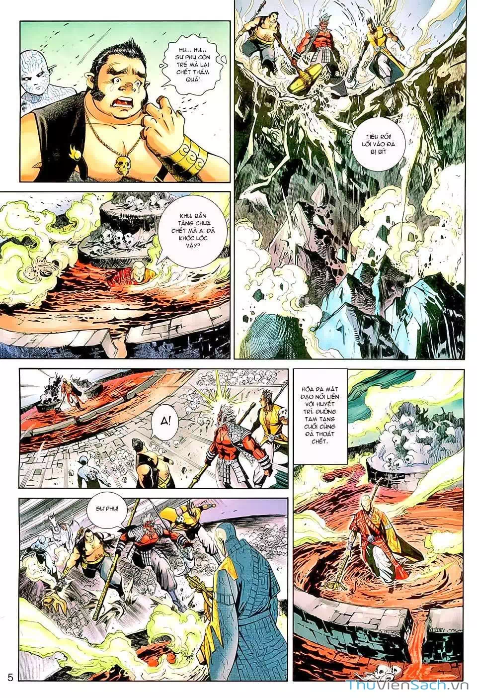 Truyện Tranh Đại Thánh Vương trang 4