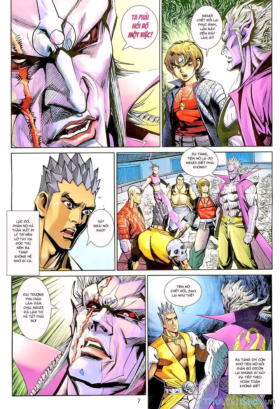 Truyện Tranh Đại Thánh Vương trang 4