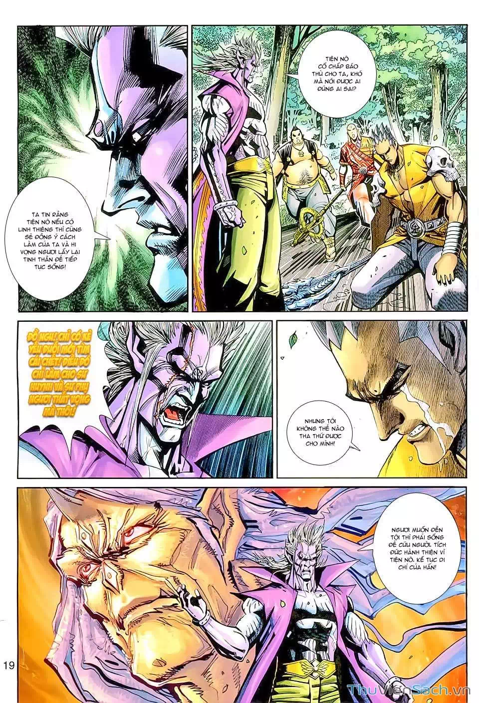 Truyện Tranh Đại Thánh Vương trang 4