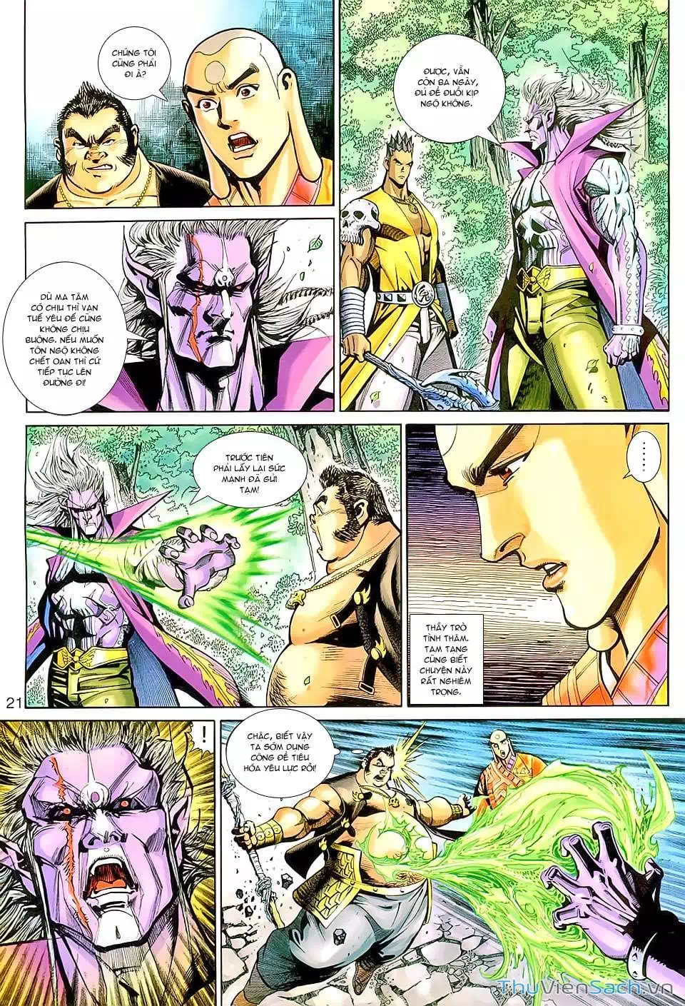 Truyện Tranh Đại Thánh Vương trang 4