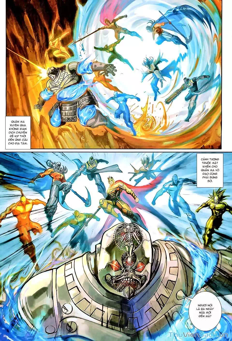 Truyện Tranh Đại Thánh Vương trang 4
