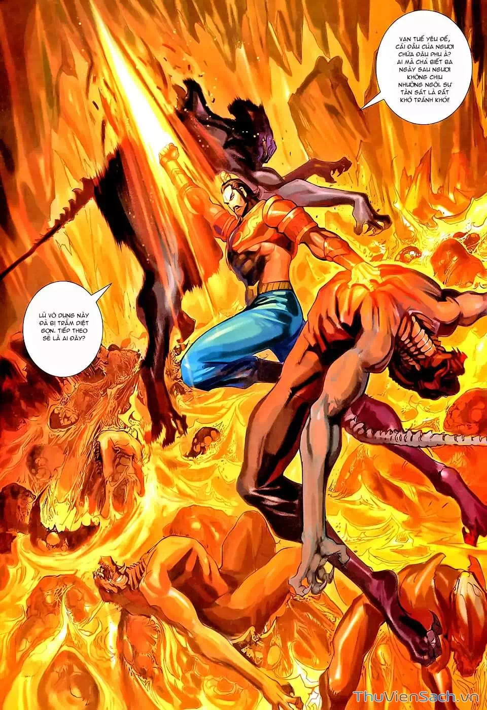 Truyện Tranh Đại Thánh Vương trang 4