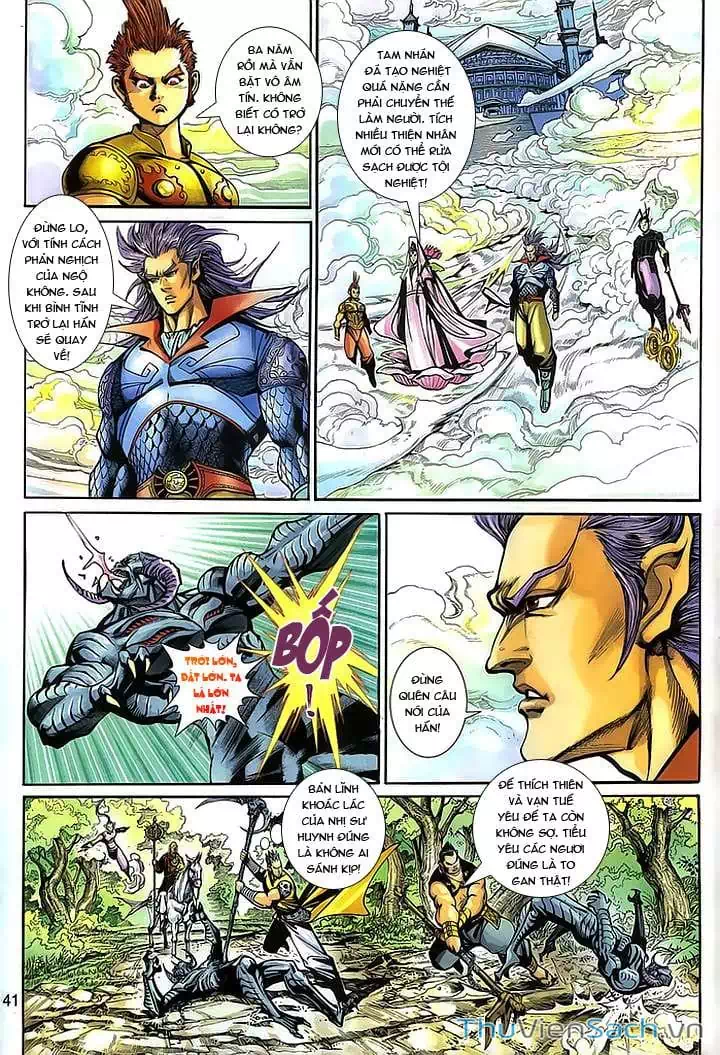 Truyện Tranh Đại Thánh Vương trang 4