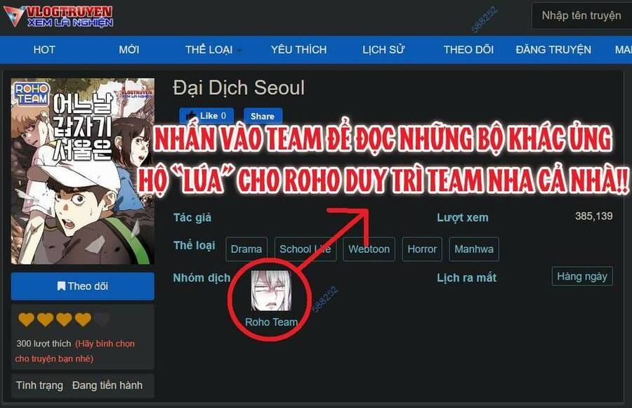 Truyện Tranh Đại Dịch Seoul trang 6