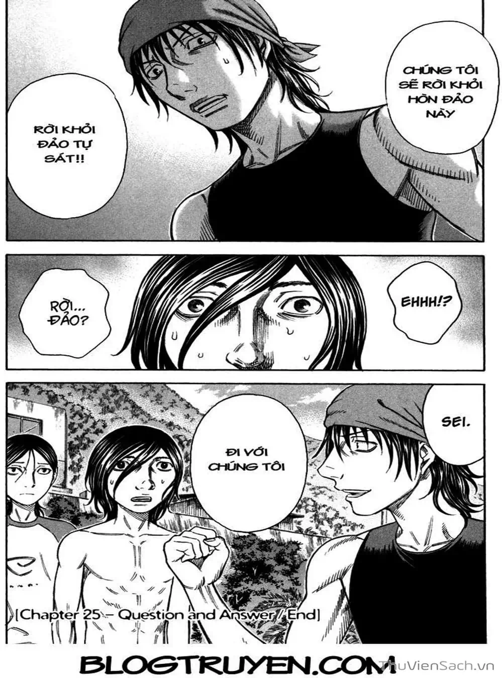 Truyện Tranh Đảo Tự Sát - Suicide Island trang 3