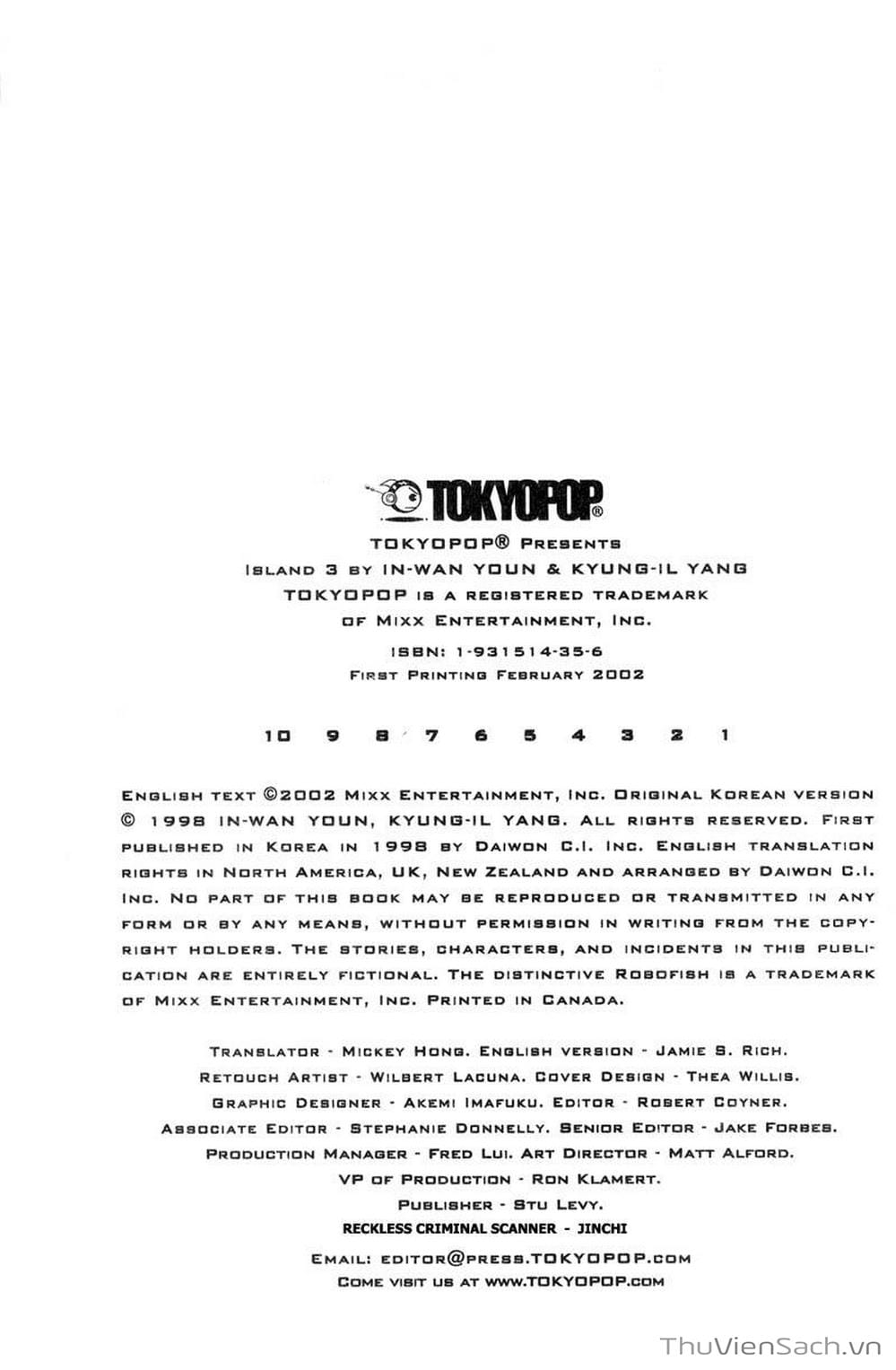 Truyện Tranh Đảo Địa Ngục - Island trang 3
