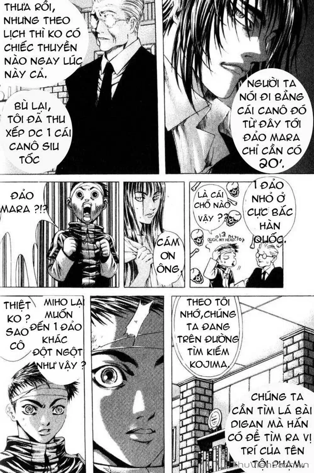 Truyện Tranh Đảo Địa Ngục - Island trang 3
