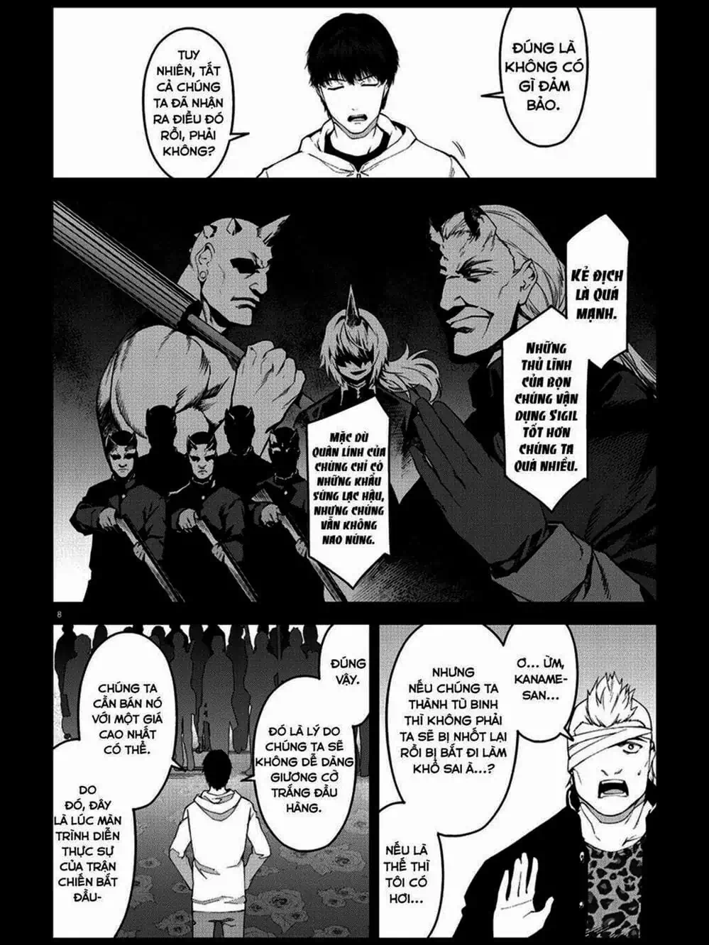 Truyện Tranh Trò Chơi Tiến Hóa - Darwin’s Game trang 5