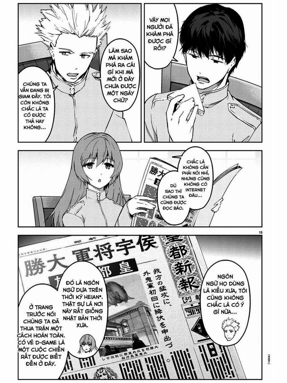 Truyện Tranh Trò Chơi Tiến Hóa - Darwin’s Game trang 5