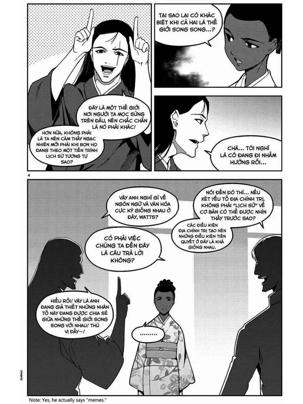 Truyện Tranh Trò Chơi Tiến Hóa - Darwin’s Game trang 5