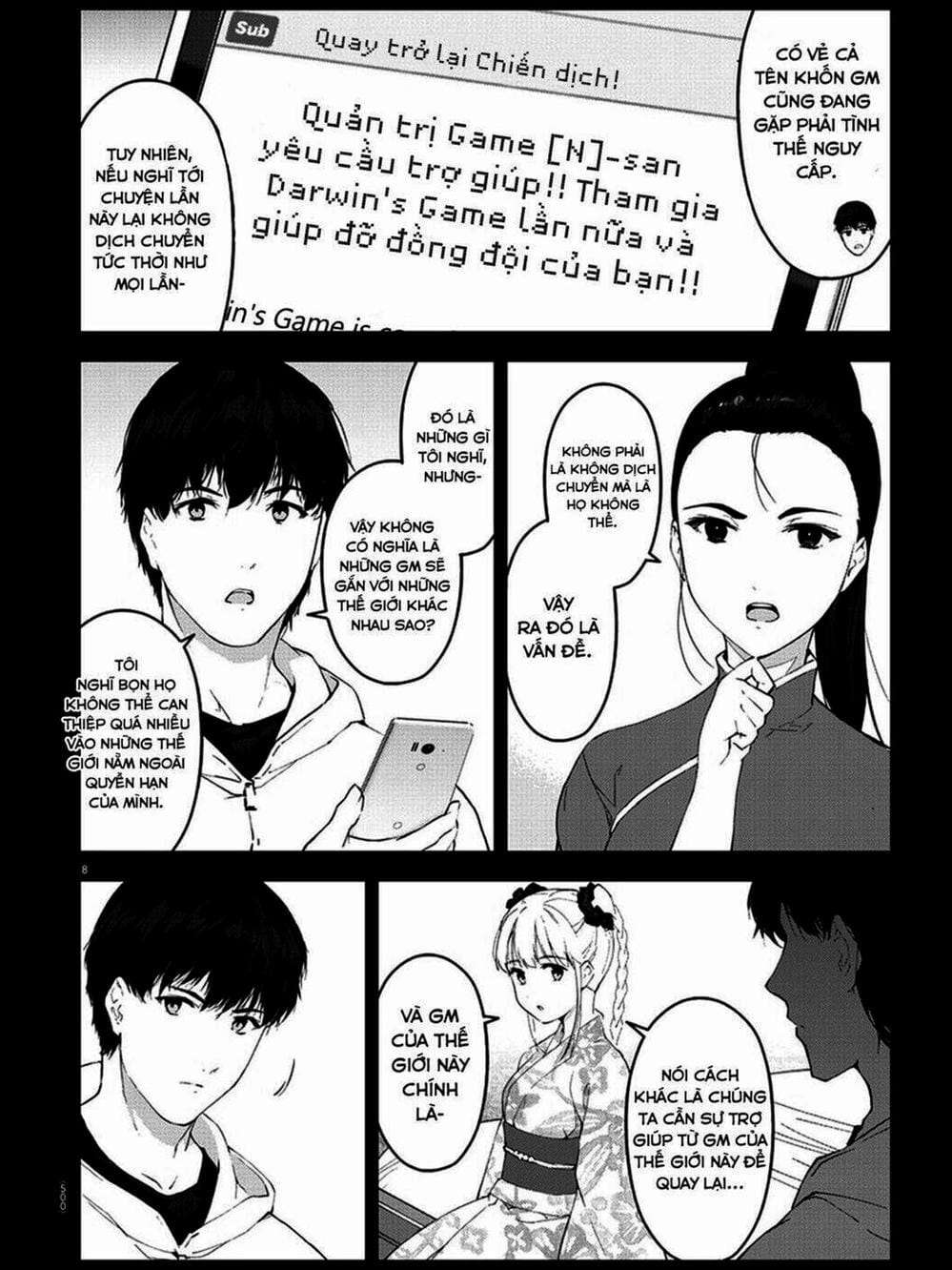 Truyện Tranh Trò Chơi Tiến Hóa - Darwin’s Game trang 5