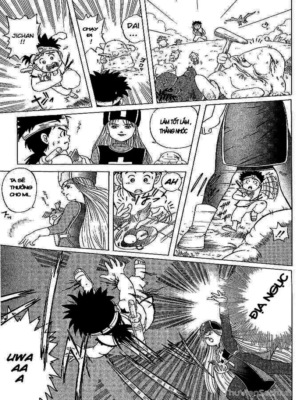 Truyện Tranh Dấu Ấn Rồng Thiêng - Dragon Quest trang 4