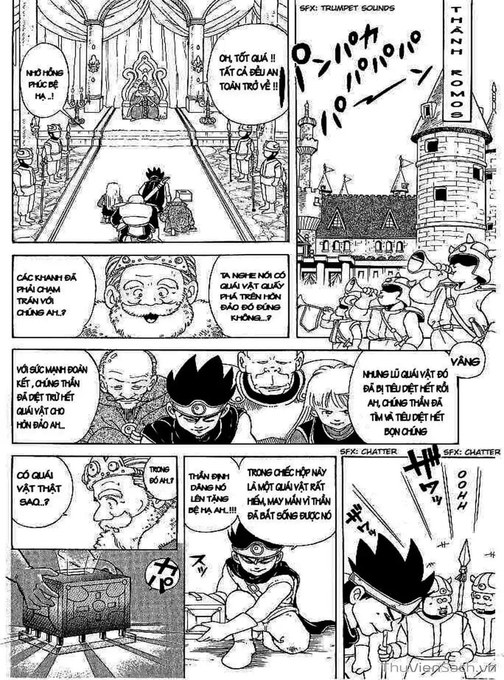 Truyện Tranh Dấu Ấn Rồng Thiêng - Dragon Quest trang 4