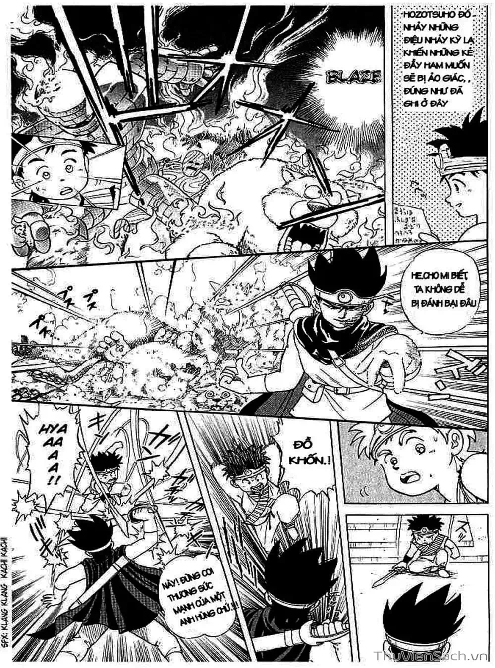 Truyện Tranh Dấu Ấn Rồng Thiêng - Dragon Quest trang 4