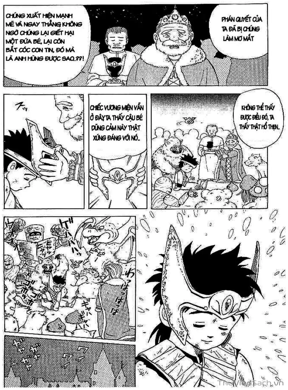 Truyện Tranh Dấu Ấn Rồng Thiêng - Dragon Quest trang 4