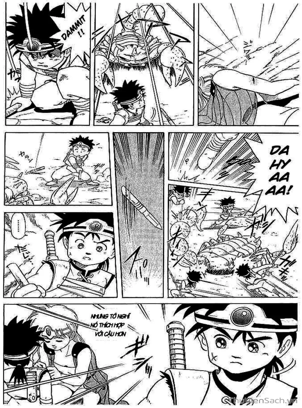 Truyện Tranh Dấu Ấn Rồng Thiêng - Dragon Quest trang 4