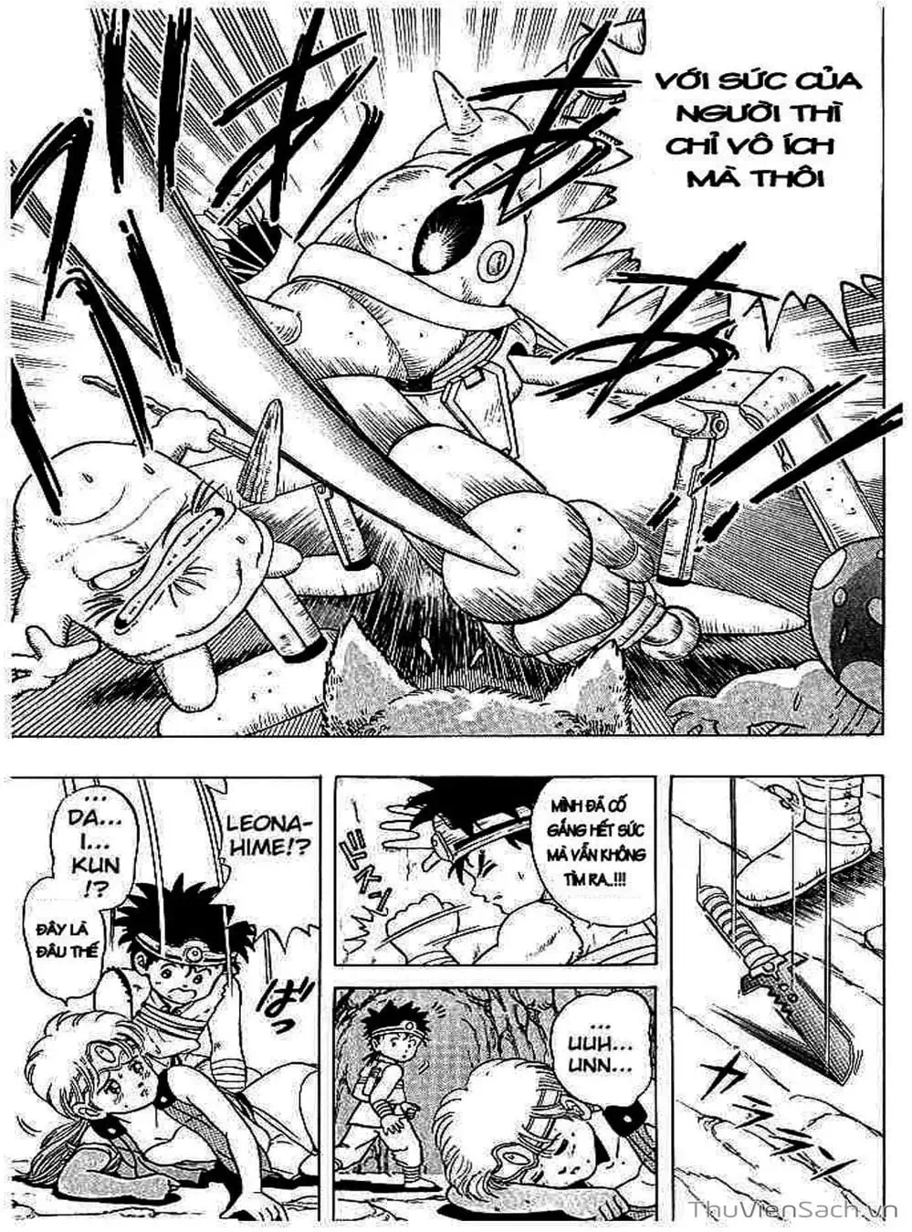 Truyện Tranh Dấu Ấn Rồng Thiêng - Dragon Quest trang 4