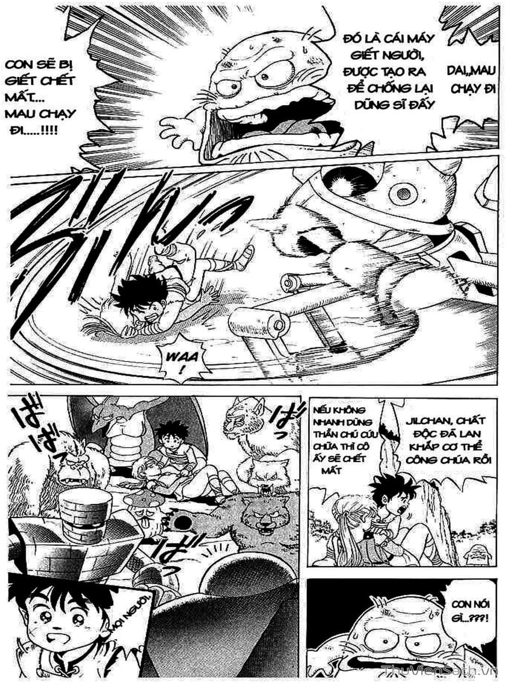 Truyện Tranh Dấu Ấn Rồng Thiêng - Dragon Quest trang 4