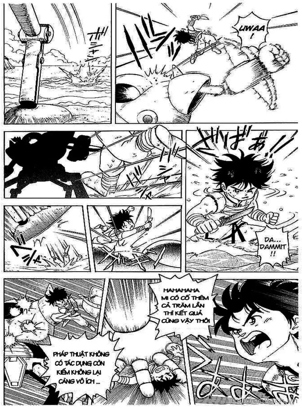 Truyện Tranh Dấu Ấn Rồng Thiêng - Dragon Quest trang 4