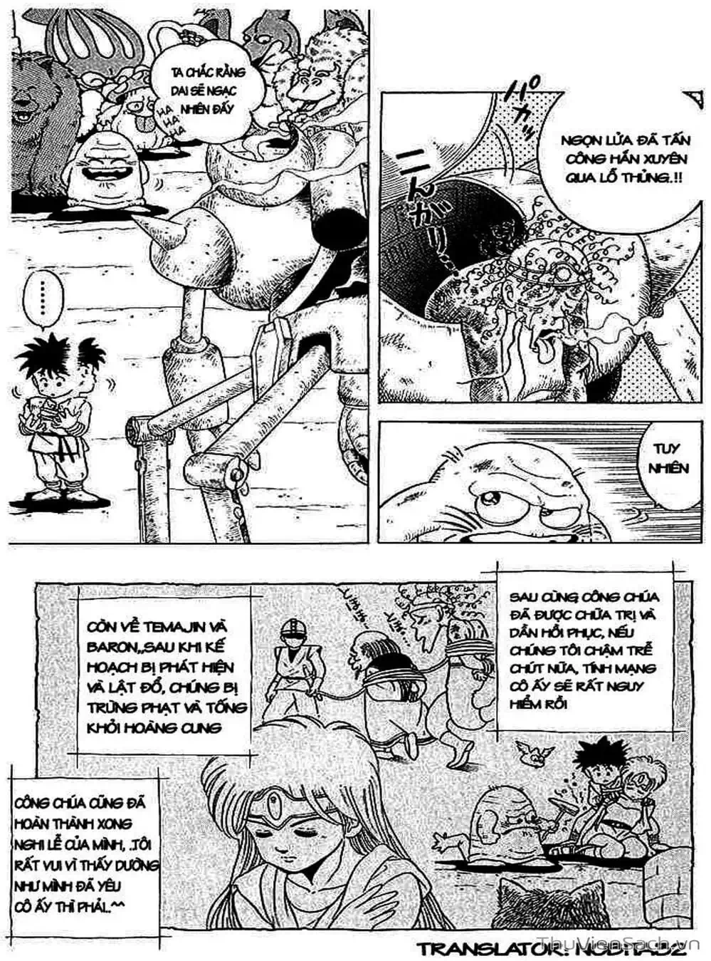 Truyện Tranh Dấu Ấn Rồng Thiêng - Dragon Quest trang 4