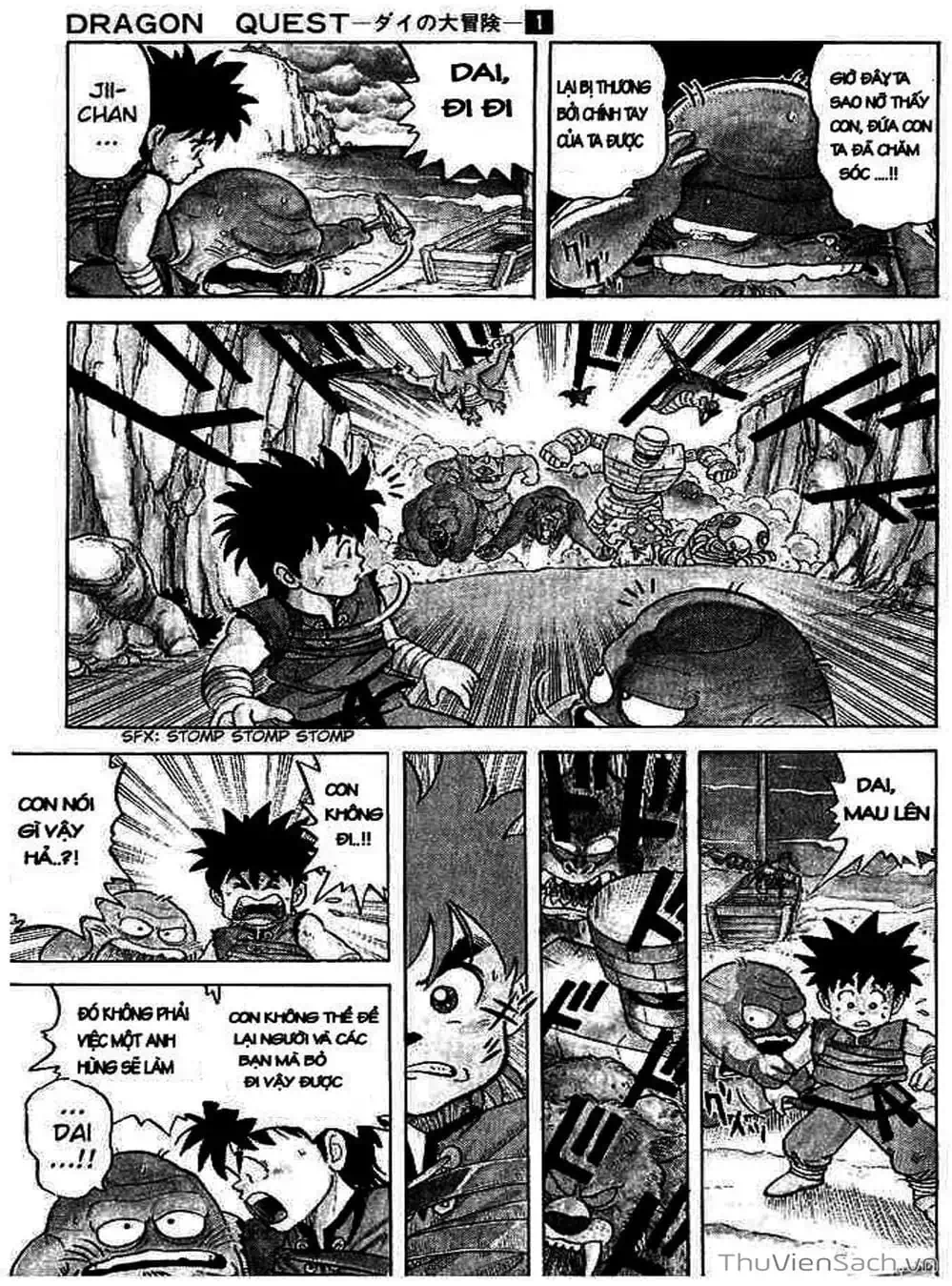 Truyện Tranh Dấu Ấn Rồng Thiêng - Dragon Quest trang 4