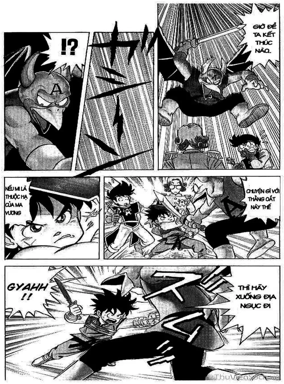Truyện Tranh Dấu Ấn Rồng Thiêng - Dragon Quest trang 4