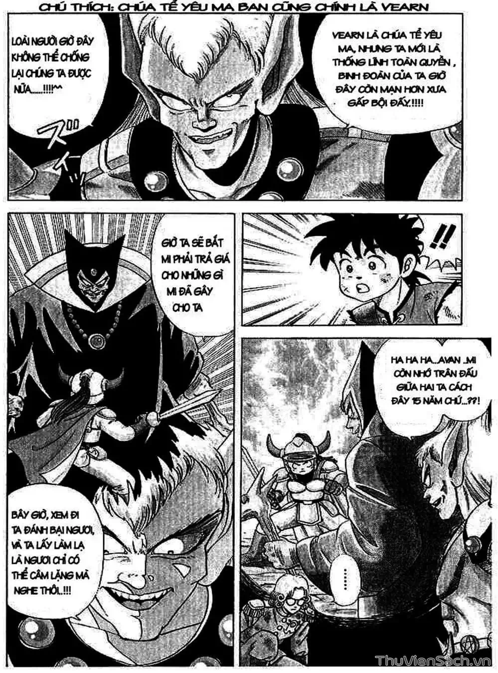 Truyện Tranh Dấu Ấn Rồng Thiêng - Dragon Quest trang 4