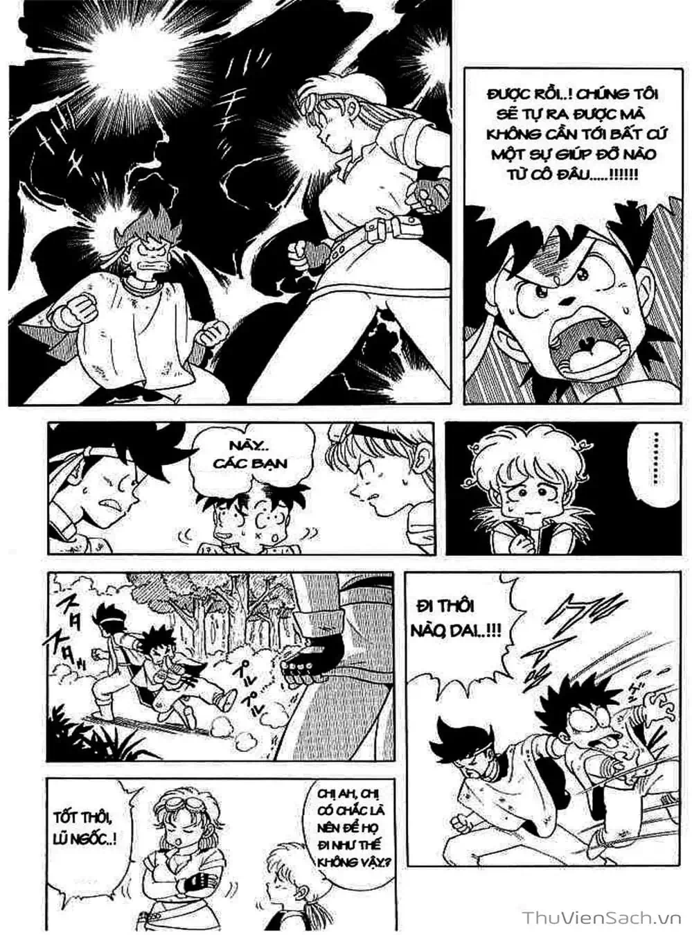 Truyện Tranh Dấu Ấn Rồng Thiêng - Dragon Quest trang 4