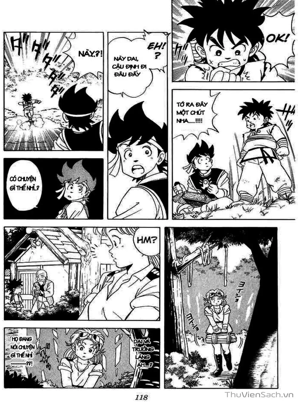 Truyện Tranh Dấu Ấn Rồng Thiêng - Dragon Quest trang 4