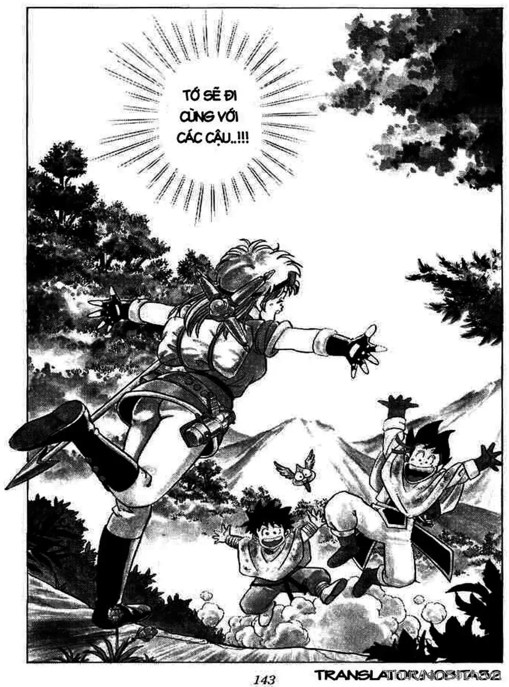 Truyện Tranh Dấu Ấn Rồng Thiêng - Dragon Quest trang 4