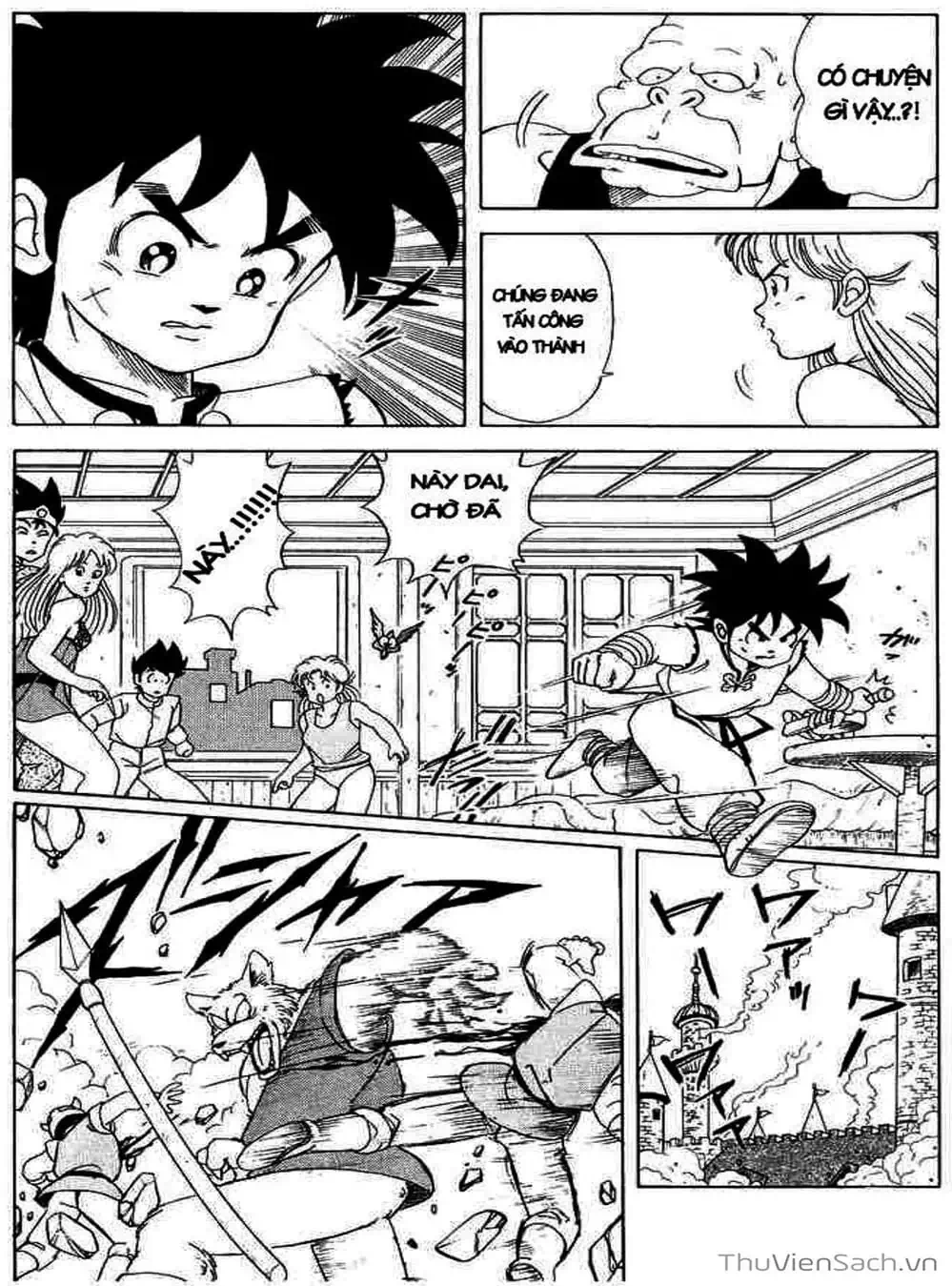 Truyện Tranh Dấu Ấn Rồng Thiêng - Dragon Quest trang 4