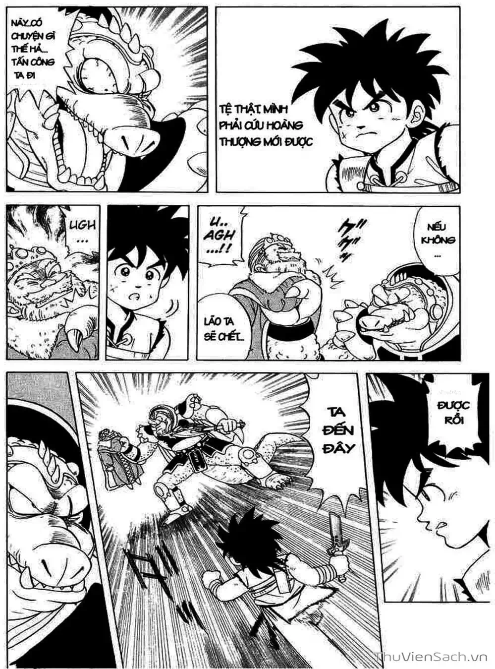 Truyện Tranh Dấu Ấn Rồng Thiêng - Dragon Quest trang 4