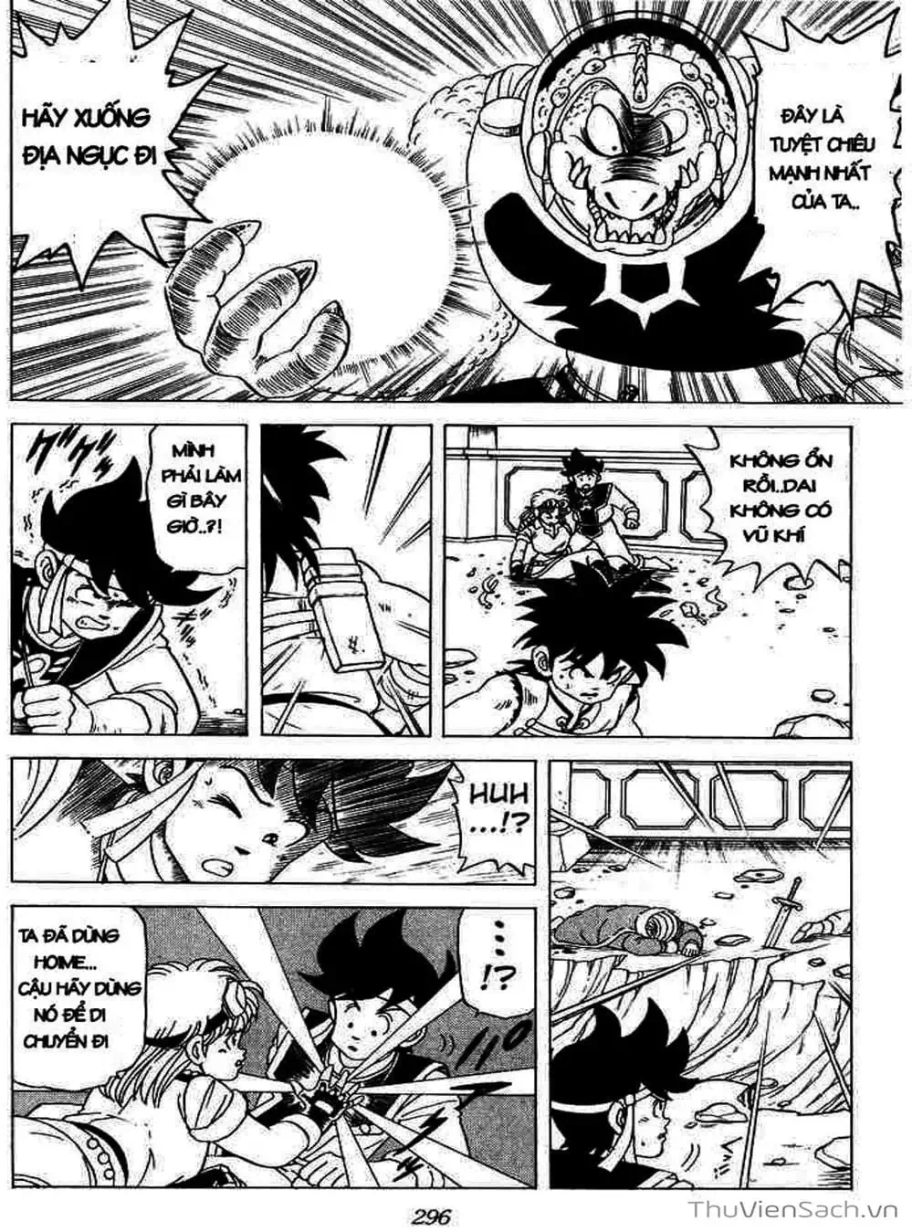 Truyện Tranh Dấu Ấn Rồng Thiêng - Dragon Quest trang 4