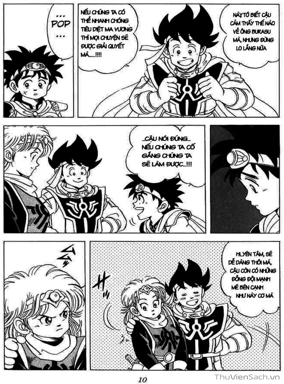 Truyện Tranh Dấu Ấn Rồng Thiêng - Dragon Quest trang 4