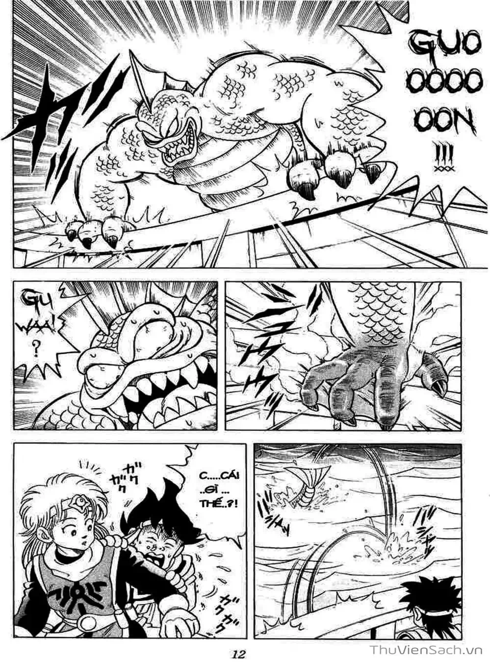 Truyện Tranh Dấu Ấn Rồng Thiêng - Dragon Quest trang 4