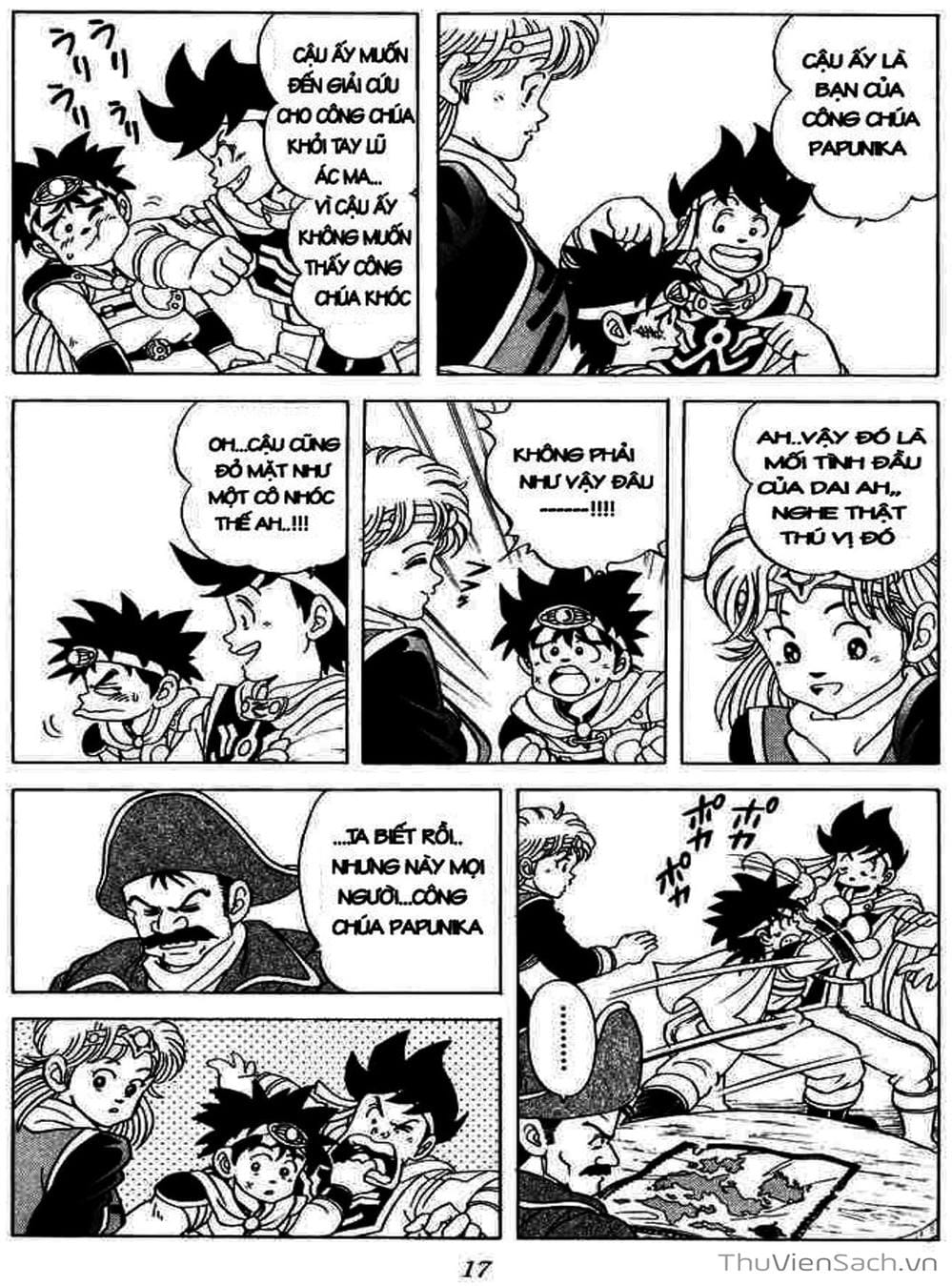 Truyện Tranh Dấu Ấn Rồng Thiêng - Dragon Quest trang 4