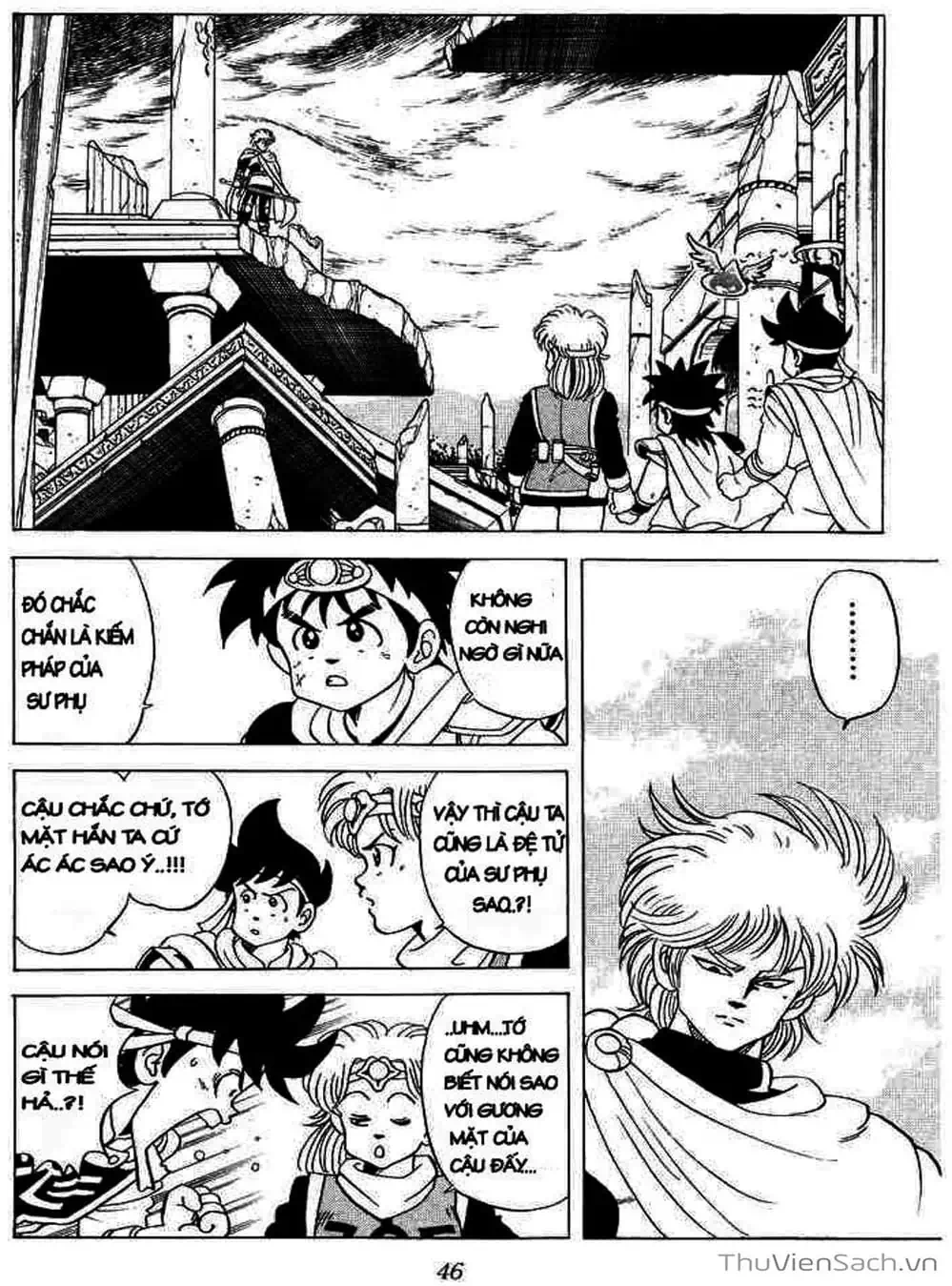 Truyện Tranh Dấu Ấn Rồng Thiêng - Dragon Quest trang 4