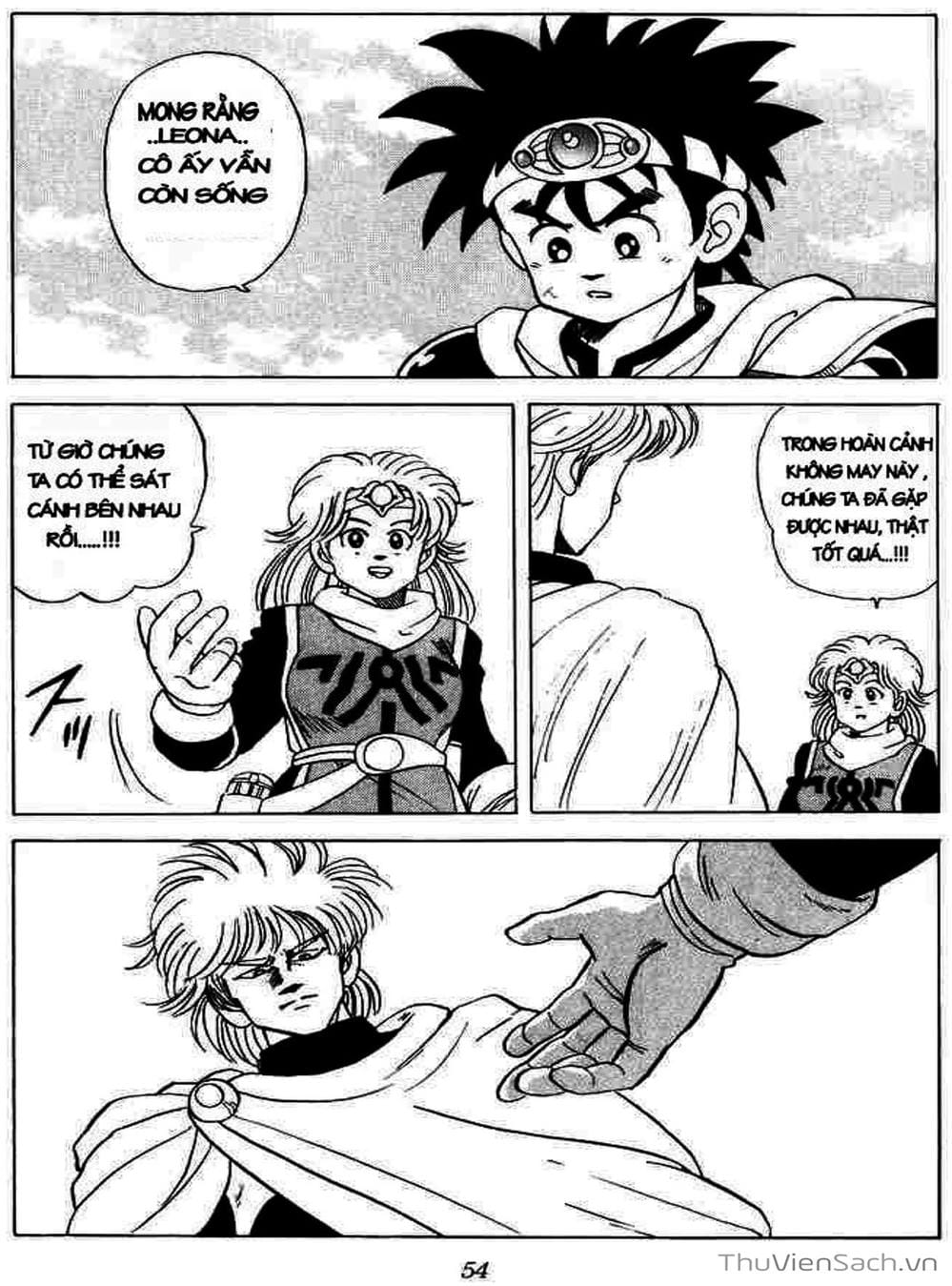 Truyện Tranh Dấu Ấn Rồng Thiêng - Dragon Quest trang 4