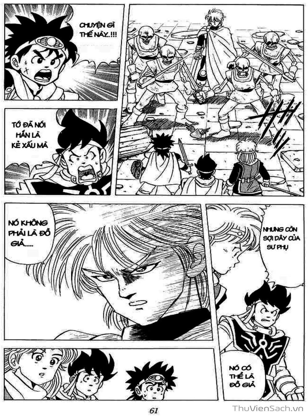 Truyện Tranh Dấu Ấn Rồng Thiêng - Dragon Quest trang 4